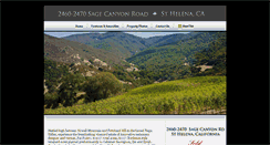 Desktop Screenshot of 2460sagecanyonroad.com